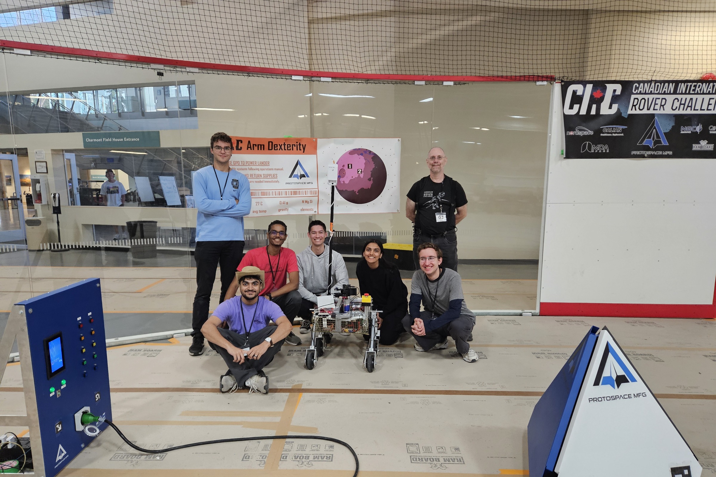 WE Mars team at work